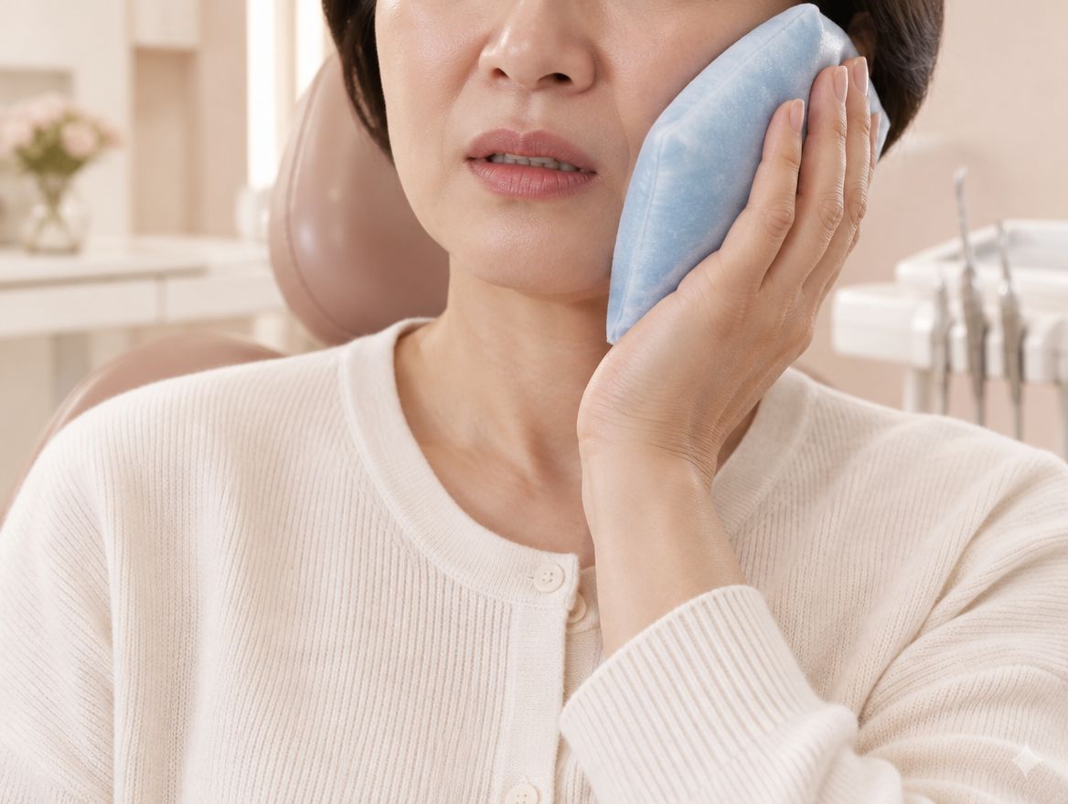 절개 수술 후 불편한 모습 사진